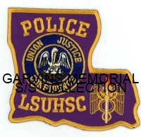 LOUISIANA,LOUISIANA STATE UNIVERSITY HEALTH SCIENCES CENTER POLICE 1